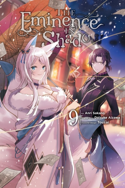 Book cover of: Eminence in Shadow, Vol. 9 (manga). By: 逢沢大介