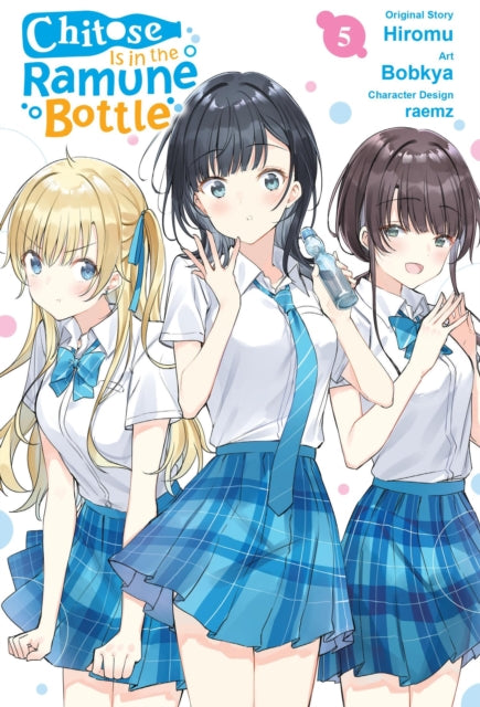 Book cover of: Chitose Is in the Ramune Bottle, Vol. 5 (manga). By: Hiromu