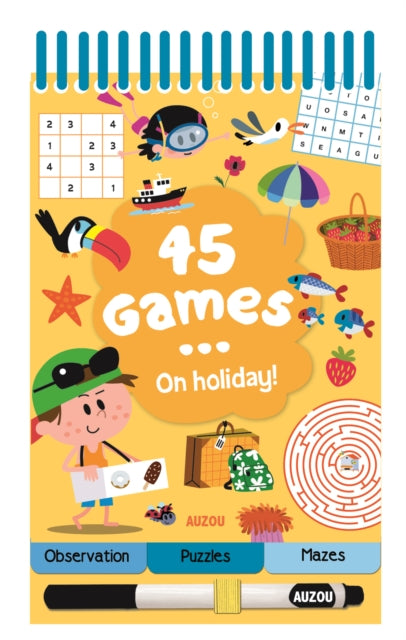 Book cover of: 45 Games... on Holidays!