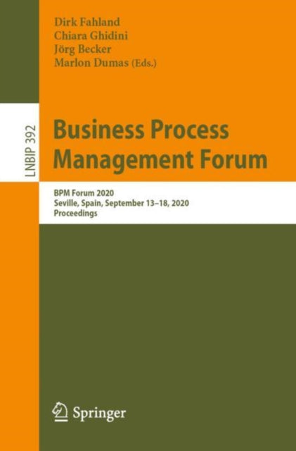 Book cover of: Business Process Management Forum. By: Dirk Fahland