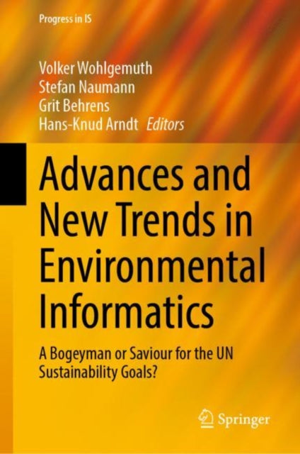 Book cover of: Advances and New Trends in Environmental Informatics. By: Volker Wohlgemuth
