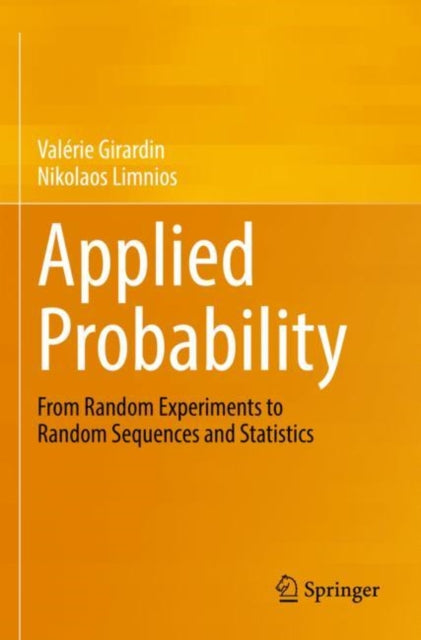 Book cover of: Applied Probability. By: Valérie Girardin