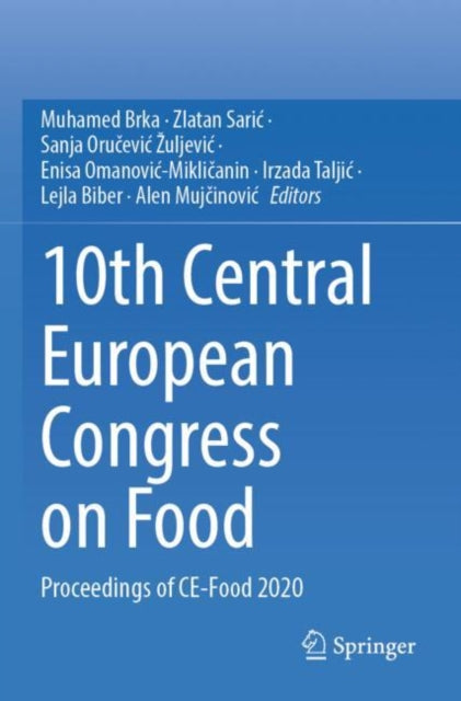 Book cover of: 10th Central European Congress on Food. By: Muhamed Brka