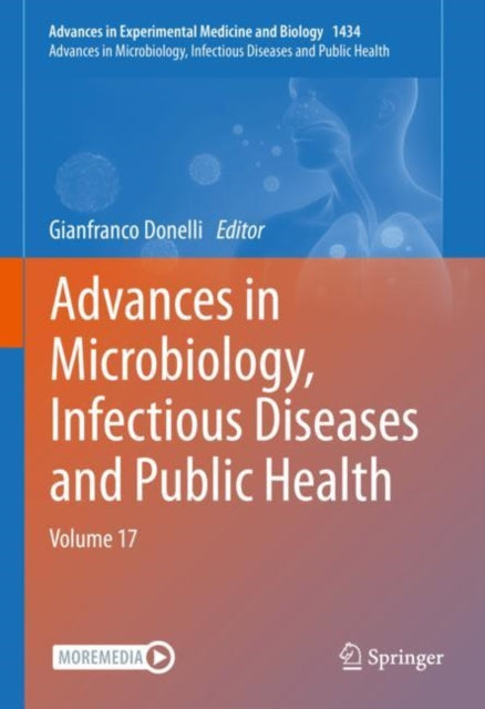 Book cover of: Advances in Microbiology, Infectious Diseases and Public Health. By: Gianfranco Donelli