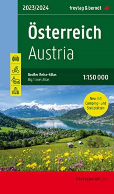 Book cover of: Austria Big Travel Atlas