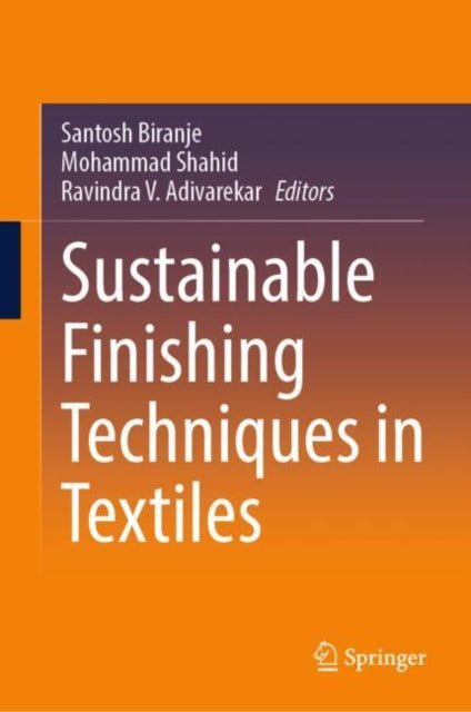 Book cover of: Sustainable Finishing Techniques in Textiles