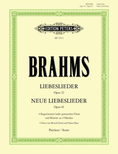 Book cover of: Liebeslieder and New Liebeslieder Waltzes