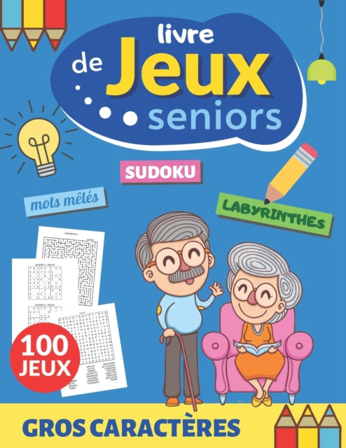 Book cover of: Livre de jeux seniors