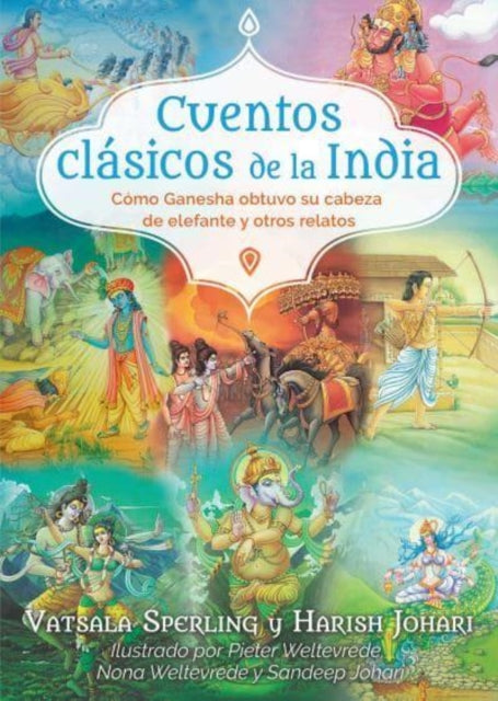 Book cover of: Cuentos clasicos de la India. By: Vatsala Sperling
