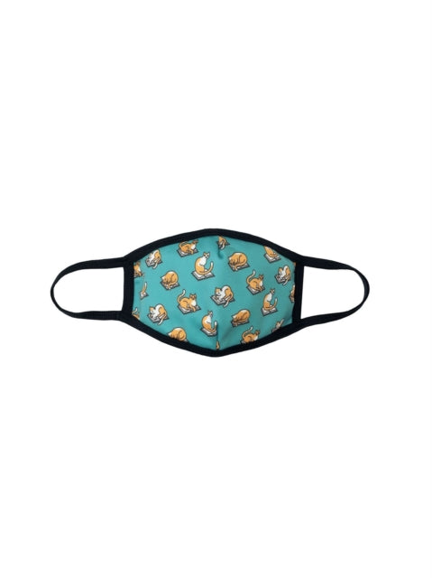 Face Mask - Curl Up with a Book (large adult)