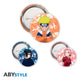 Book cover of: Naruto Sasuke & Sakura 3 Badge Pack