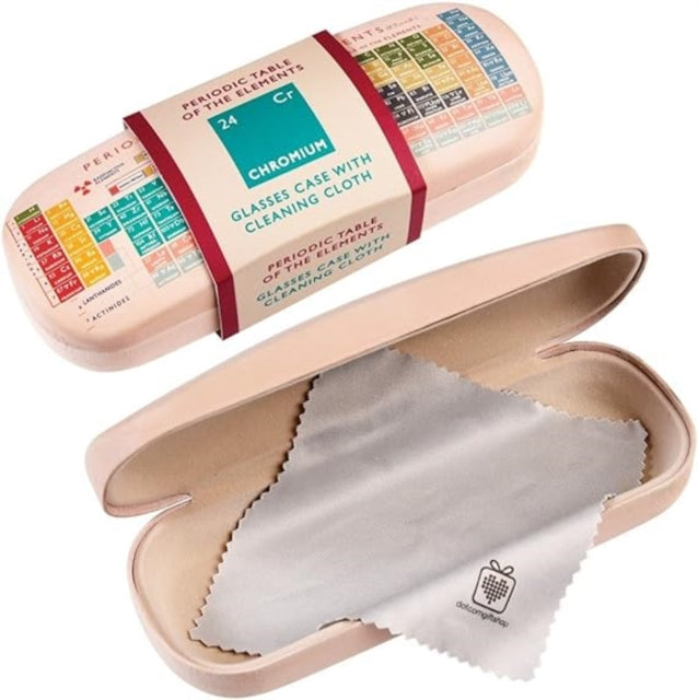Glasses Case & Cleaning Cloth - Periodic Table