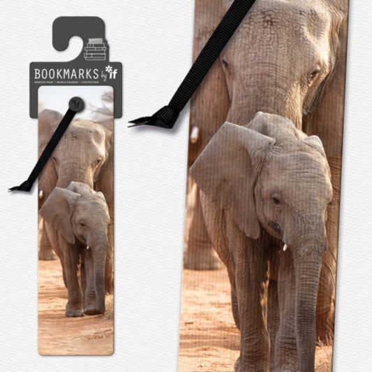 Book cover of: 3D Bookmarks - African Elephant
