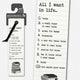 Book cover of: Literary Bookmarks - All I Want In Life...