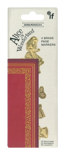 Bookminders Page Markers - Alice in Wonderland