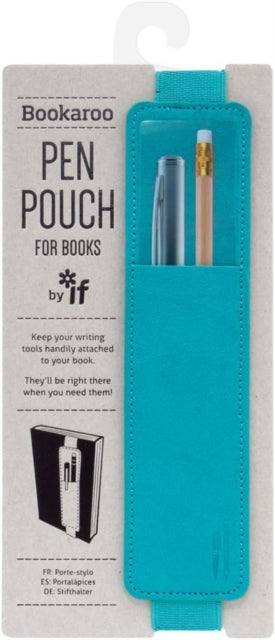 Book cover of: Bookaroo Pen Pouch - Turquoise
