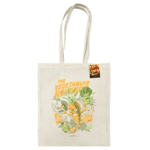 Ilustrata (Eat Your Vegetables) Natural Tote Bag