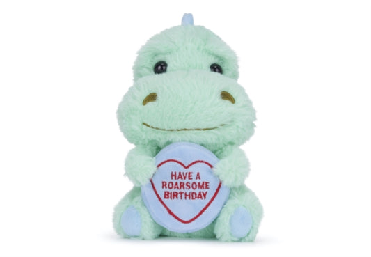 Book cover of: Love Hearts 7" Roarsome Birthday Plush Gift