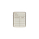 Book cover of: Pin Badge - Pulteney Press (Library card)