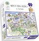 Map of North York Moors Jigsaw 1000 Piece Puzzle