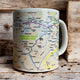Book cover of: OS Map Ceramic Mug - Yorkshire Dales National Park