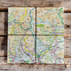 Book cover of: OS Map Ceramic Four Coaster Set - Loch Lomond and The Trossachs National Park