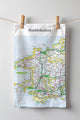 Book cover of: OS Map Tea-towel - Pembrokeshire Coast National Park