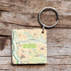 Book cover of: OS Map Wooden Square Key-ring - Loch Lomond and The Trossachs National Park