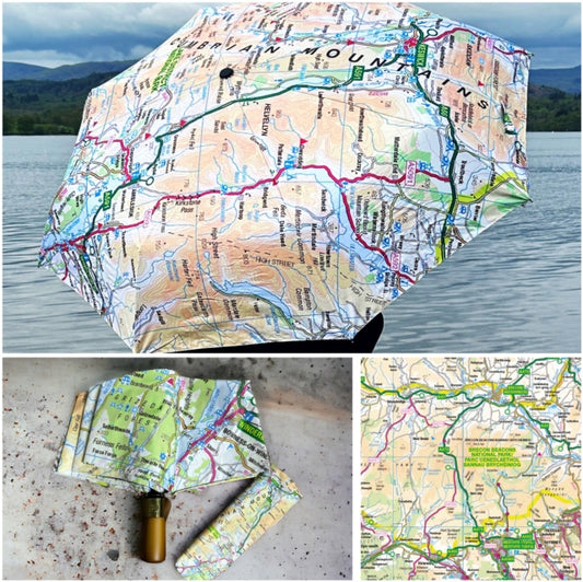 Book cover of: OS Map Premium Umbrella - Brecon Beacons National Park