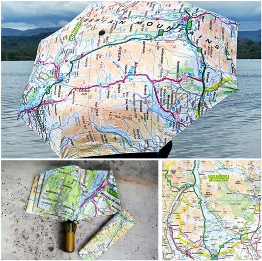 Book cover of: OS Map Premium Umbrella - Loch Lomond and The Trossachs National Park