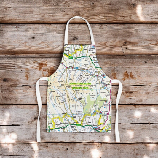 Book cover of: OS Map Kids Apron - North York Moors National Park