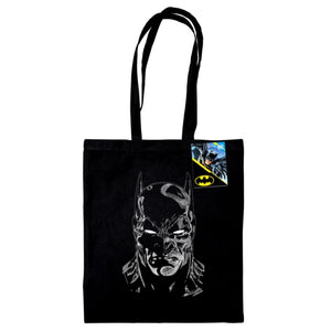 Batman (Face) Black Tote Bag