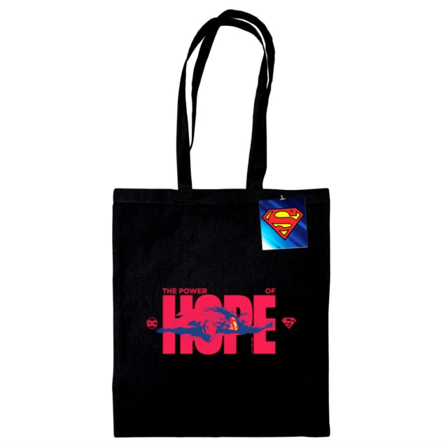 Book cover of: Superman (Hope) Black Tote Bag