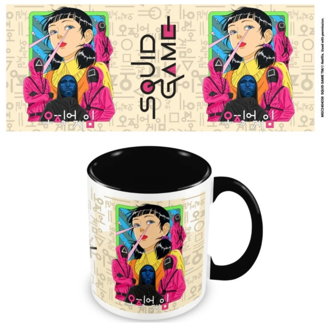 Book cover of: Squid Game 2 (Seoyoung) Black Coloured Inner Pod Mug