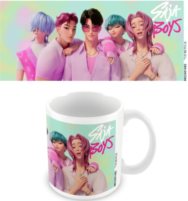 K-Pop Demon Hunters (Saja Boys) White Pod Mug