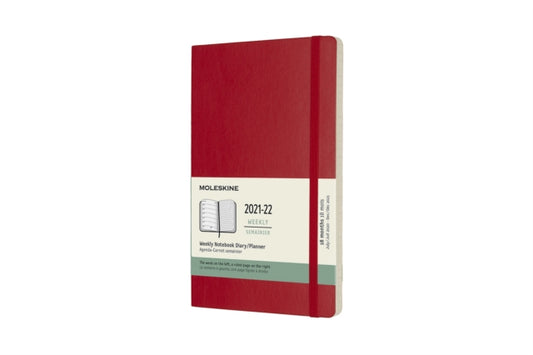 Book cover of: Moleskine 2022 18-Month Weekly Large Softcover Notebook