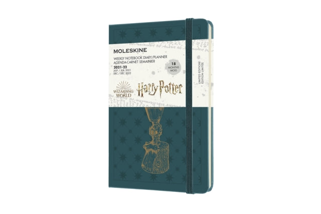 Book cover of: Moleskine Ltd. Ed. Harry Potter 2022 18-Month Weekly Pocket Hardcover Notebook