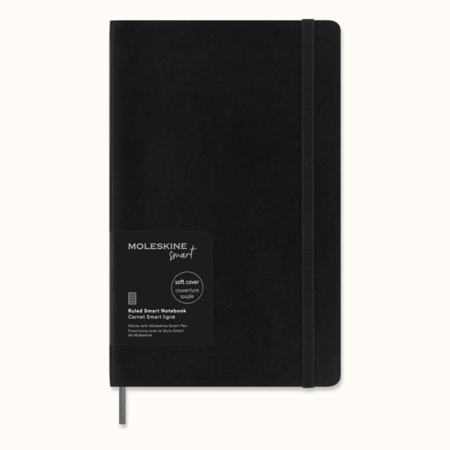Book cover of: Moleskine Large Ruled Softcover Smart Notebook
