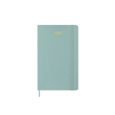 Moleskine Precious & Ethical 2026 12-Month Weekly Large Hardcover Notebook in Box: Mamba Sage Green