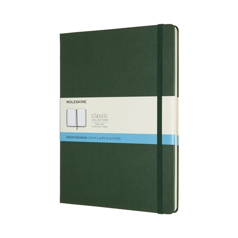 Moleskine Extra Large Dotted Hardcover Notebook: Myrtle Green