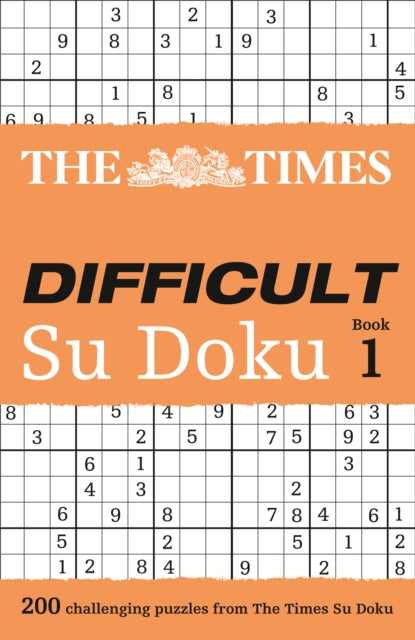 Book cover of: Times Difficult Su Doku Book 1. By: Wayne Gould