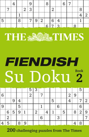 The Times Fiendish Su Doku Book 2