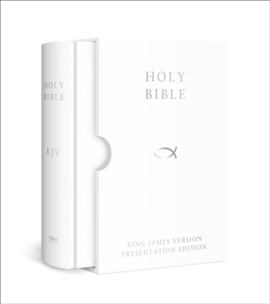 Book cover of: HOLY BIBLE: King James Version (KJV) White Presentation Edition