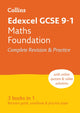 Edexcel GCSE 9-1 Maths Foundation All-in-One Complete Revision and Practice, Ideal for the 2026 and 2027 Exams 9780008112493 Collins Collins GCSE