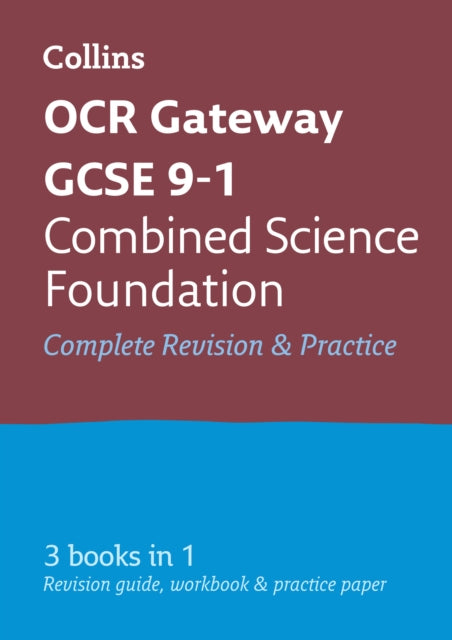 OCR Gateway GCSE 9-1 kombineeritud loodusteaduste fondi kõik-ühes täielik kordamine ja harjutamine