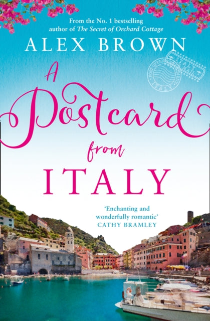 Book cover of: Postcard from Italy. By: Alex Brown