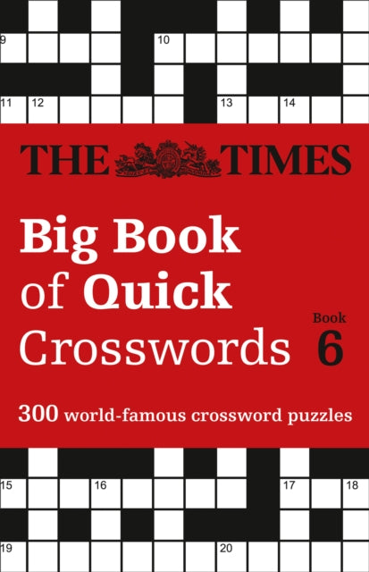 Book cover of: Times Big Book of Quick Crosswords 6. By: The Times Mind Games
