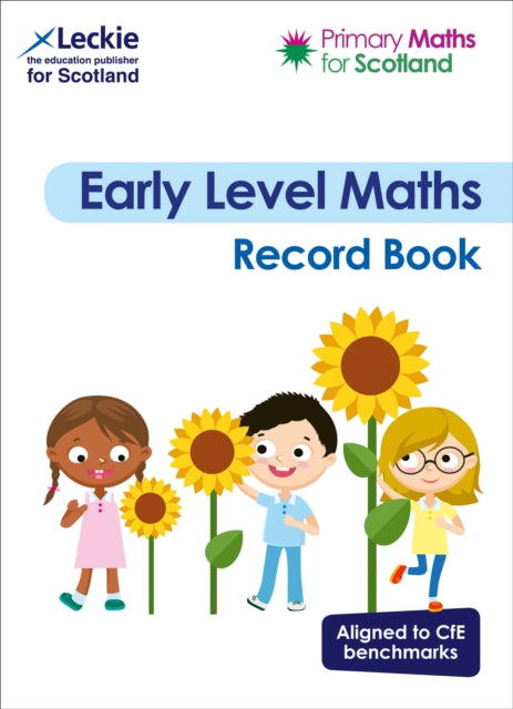 Early Level Record Book, For Curriculum for Excellence Primary Maths 9780008359706 Craig Lowther