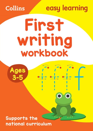 First Writing Workbook Ages 3-5, Ideal for Home Learning