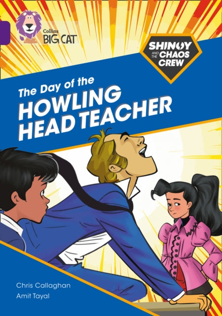 Book cover of: Shinoy and the Chaos Crew: The Day of the Howling Head Teacher. By: Chris Callaghan